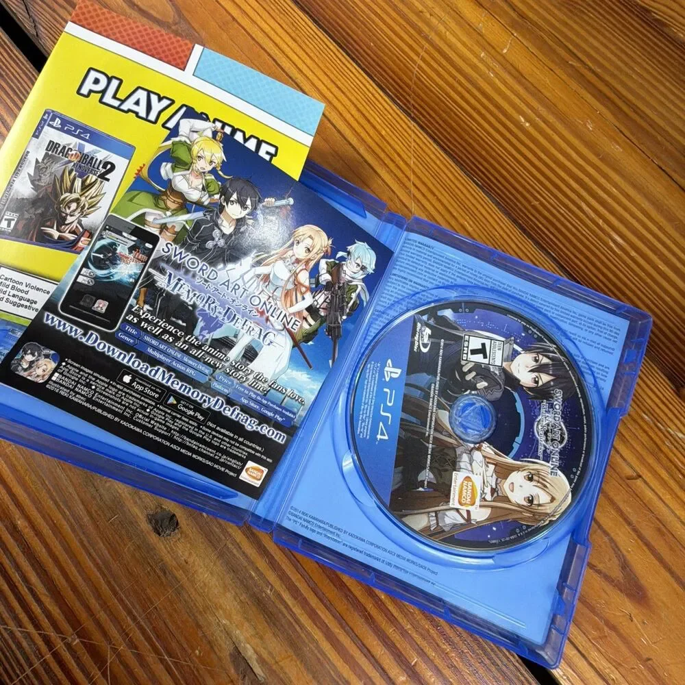 Sword Art Online: Hollow Realization Playstation 4 ps4 ps 4 MINTY!!